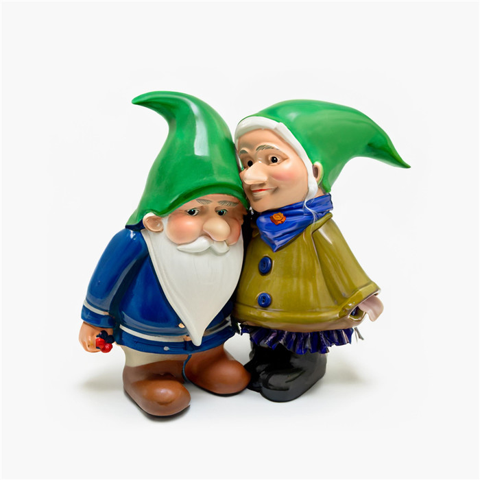 Gnomes couple Gnomes couple